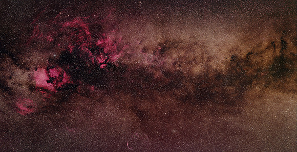 Cygnus Milky Way Region