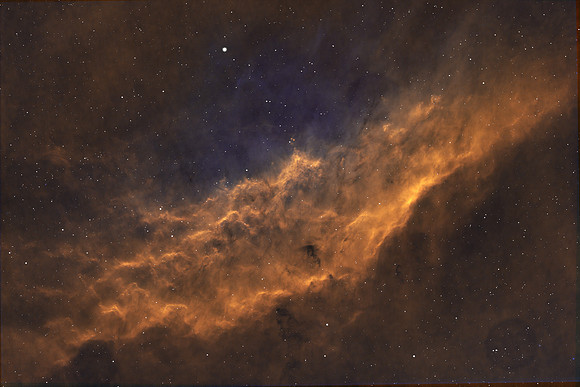 California Nebula in Narrowband