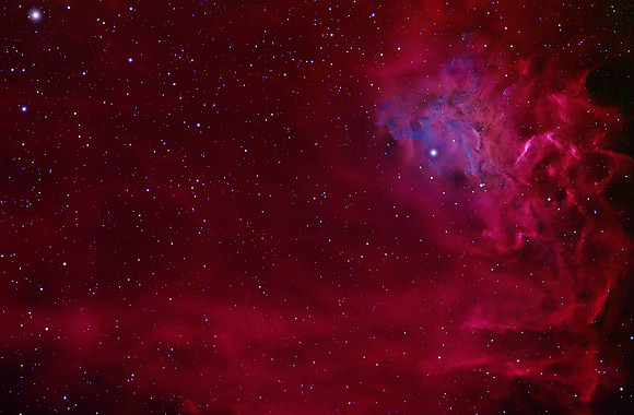 Flaming Star Nebula