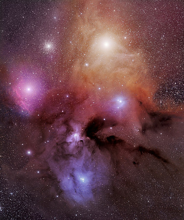 Rho Ophiuchi Nebula Complex